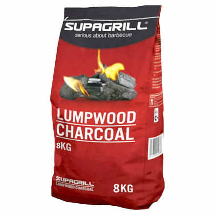 Supagrill Bbq Lumpwood Charcoal - 8kg