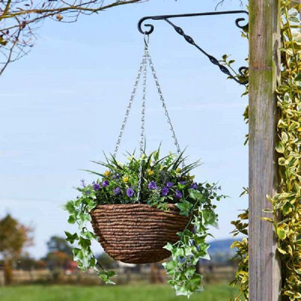 Lilac Hanging Basket - 30cm