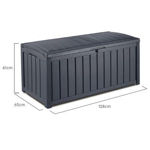 Keter Glenwood Garden Storage Deck Box - Anthracite