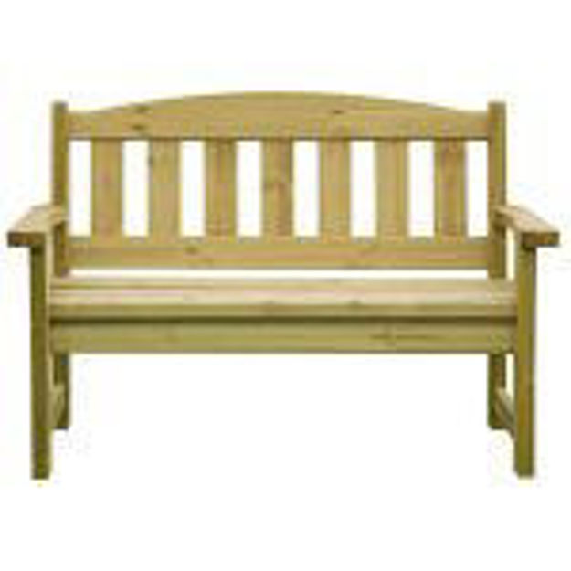 Woodford Ashford Wooden Bench - 2 Seater