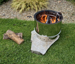 MIDOS PHOENIX STAINLESS STEEL FIRE PIT