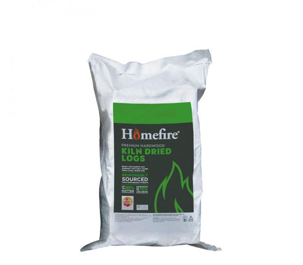 Picture of HOMEFIRE HARDWOOD KD LOGS BAG 24KG approx