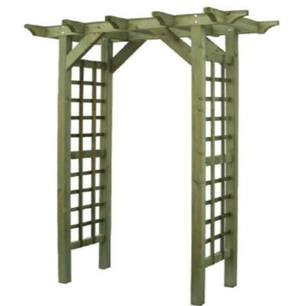 Picture of WOODFORD TIMBER GARDEN ARCH 2.4M X 1200X650MM