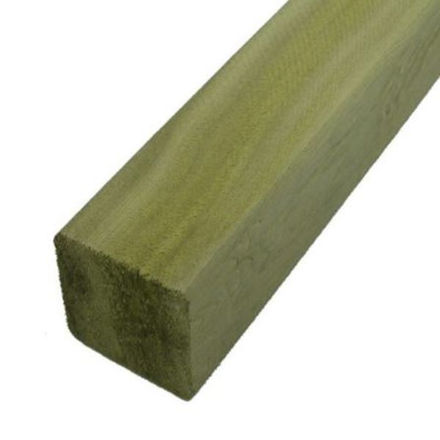 Picture of 2.4M WEATHERED SQUARE FENCE POST 2.4M 95X95MM