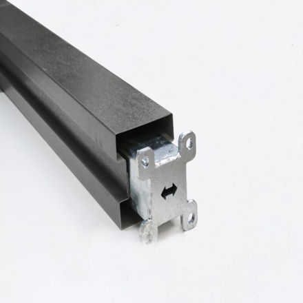 Picture of SMARTFENCE GALV POST AND PLATE BRACKET 1.25M