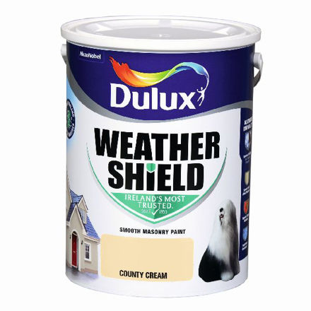 Picture of DULUX WEATHERSHIELD COUNTY CREAM 5LTR