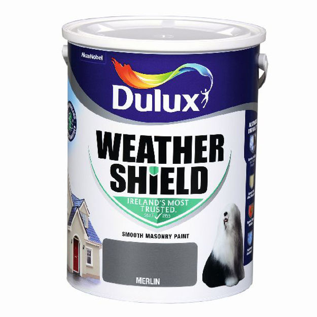 Picture of DULUX WEATHERSHIELD MERLIN 5LTR