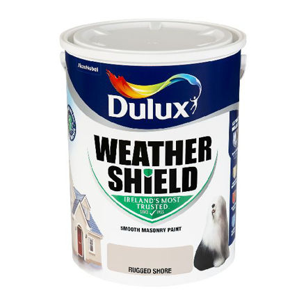 Picture of DULUX WEATHERSHIELD RUGGED SHORE 5LTR