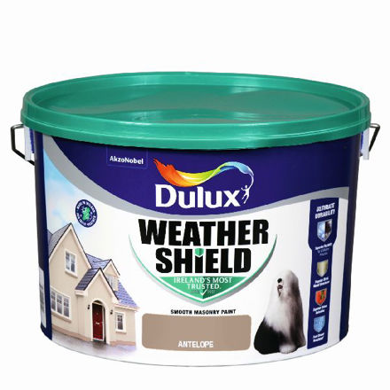 Picture of DULUX WEATHERSHIELD ANTELOPE 10LTR