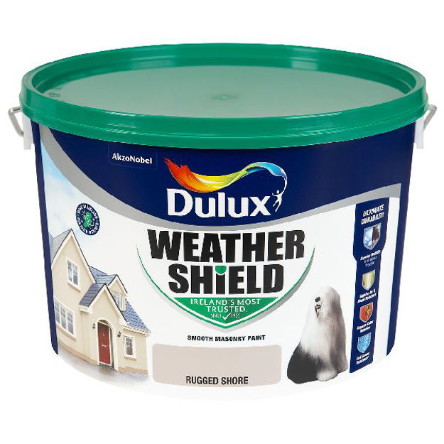 Picture of DULUX WEATHERSHIELD RUGGED SHORE 10LTR