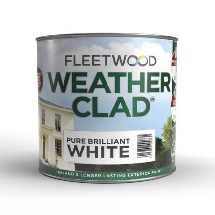 Picture of F/WOOD WEATHERCLAD  BR WHITE 1LTR