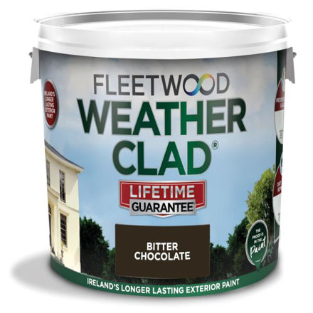 Picture of F/WOOD WEATHERCLAD BITTER CHOC 10 LTR