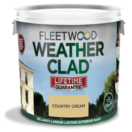 Picture of F/WOOD WEATHERCLAD COUNTRY CREAM 10 LTR