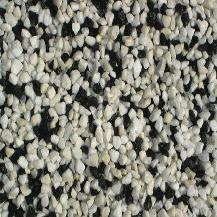 Picture of WHITE MARBLE 10% BLACK 10MM STONE MAXI BAG