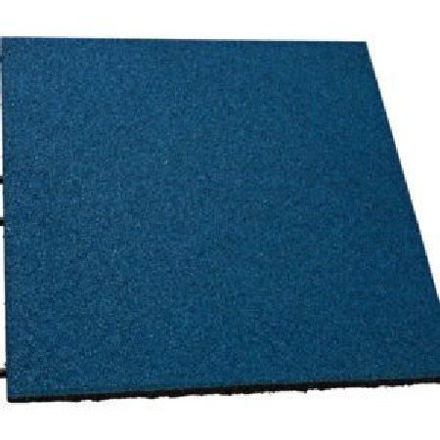 Picture of PLAY MAT RUBBER TILE BLUE 500X500X30MM