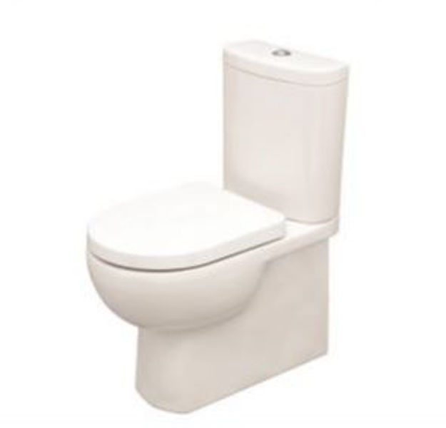 Picture of TONIQUE FULL SHROUD TOILET SET WITH SOFT CLOSE SEAT