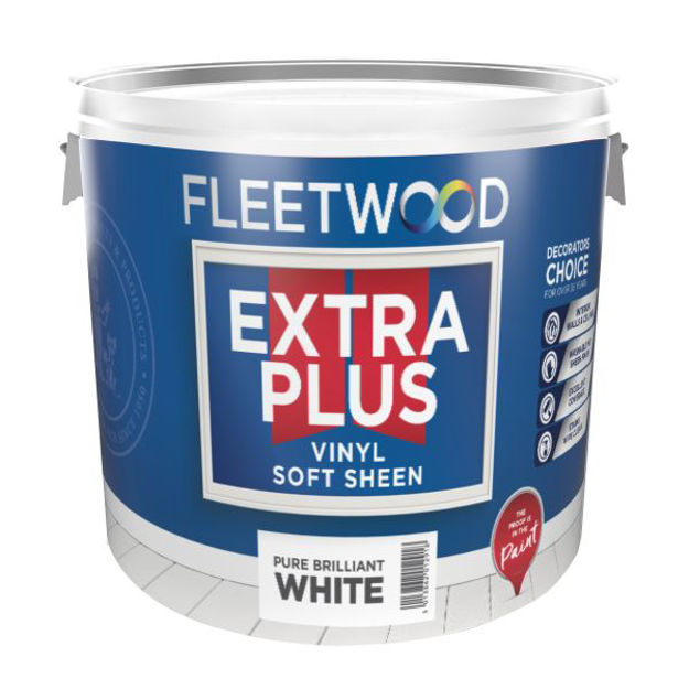 Picture of F/WOOD EXTRA PLUS SOFT SHEEN WHITE 10LT