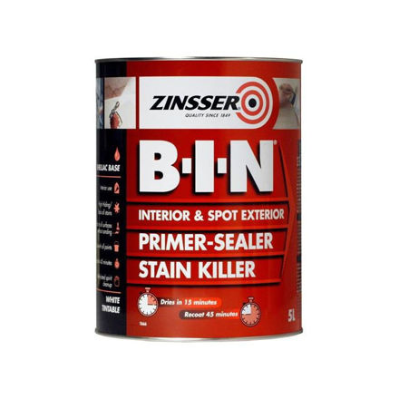 Picture of ZINSSER B-I-N PRIMER SEALER 5L