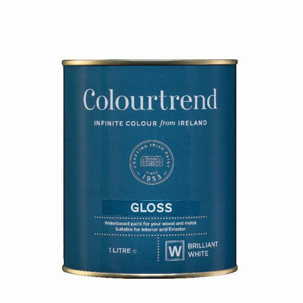 Picture of COLOURTREND GLOSS WHITE 1LTR
