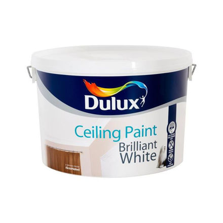 Picture of DULUX CEILING PAINT BR WHITE 10LTR