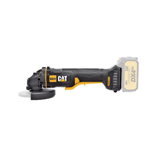 Picture of CAT B/LESS 125MM ANGLE GRINDER 18V DX31B-BARE