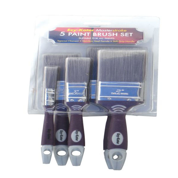Picture of EZYKOTER 5PCE PAINT  BRUSH SET