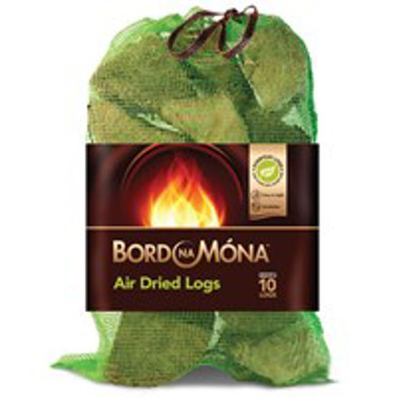 Picture of BMN AIR DRYED SOFTWOOD LOGS BAG 8KG- NET BAG