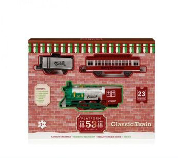 Picture of CLASSIC BATTERY OPERATED TRAIN SET 23PCE