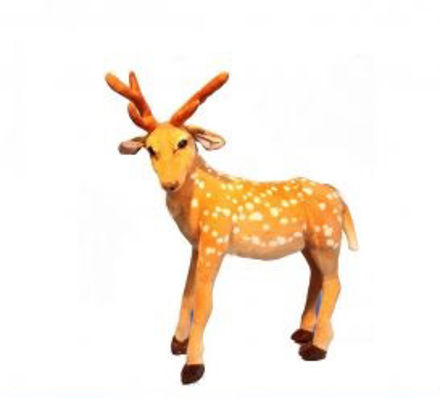 Picture of SOFT PLUSH STANDING DEER 75CM