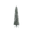 Picture of 2.1M SNOWY PENCIL PINE CHRISTMAS TREE 7FT