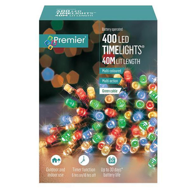 Picture of PREMIER 400 LED BATTERY LIGHTS COLOURED