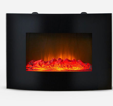 Picture of WARMLITE DUNDEE 22" CUR WALL MOUNT FIRE 2KW
