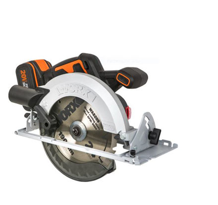 Picture of WORX 190MM CIRCULAR SAW  WX520.9  -BODY ONLY