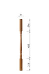 Picture of ACHILL PLAIN SPINDLE 915X41X41MM RED DEAL