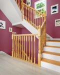 Picture of ACHILL PLAIN LONG SQUARE FULL NEWEL POST R/DEAL