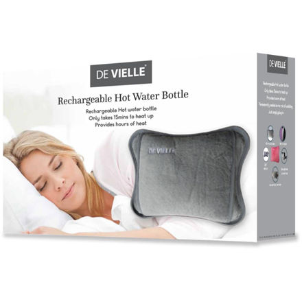 Picture of DEVILLE RECHARGABLE HOT WATER BOTTLE GREY