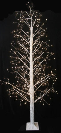 Picture of 2.1M NOEL BIRCH LED CHRISTMAS TREE W/WHITE