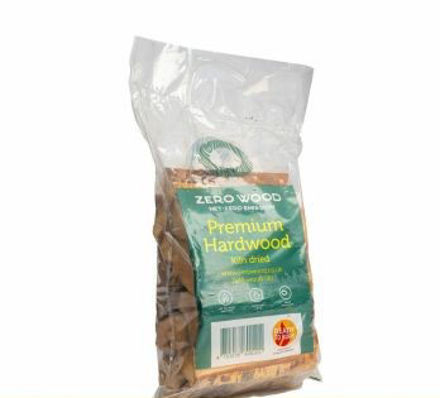 Picture of ZERO WOOD BIRCH FIREWOOD LOGS 18 LTR BAG 8-10KG