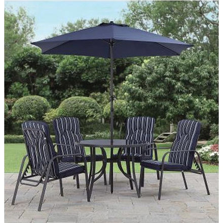 Picture of CASABLANCA 4 SEATER CUSHIONED PATIO SET