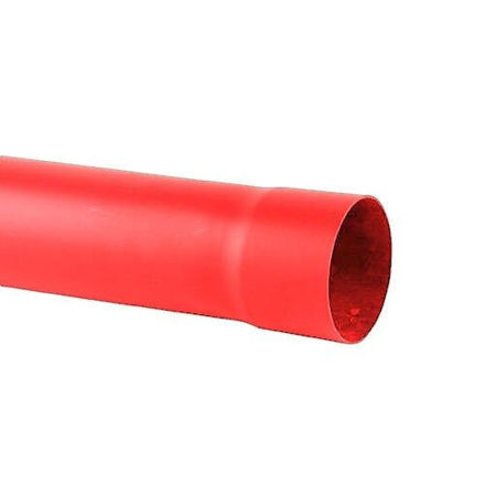 Picture of 5" RED ESB  DUCTING PIPE 125MM X 6M