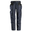 Picture of ALLROUND CANVAS STRETCH TROUSERS NAVY W33 L32