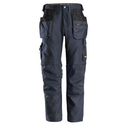 Picture of ALLROUND CANVAS STRETCH TROUSERS NAVY W38 L32