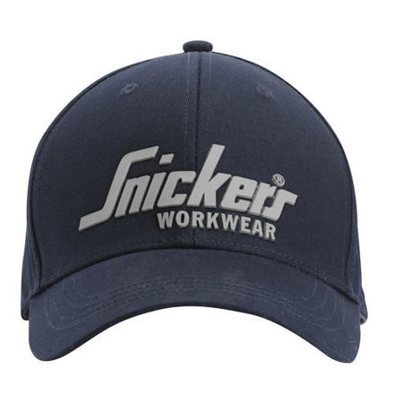 Picture of SNICKERS LOGO CAP STEEL GREY
