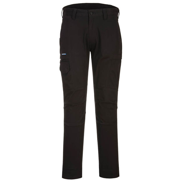 Picture of KX3 CARGO TROUSERS BLACK T801 30"