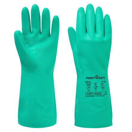 Picture of NITROSAFE CHEMICAL GAUNTLET A810 GREEN (L)