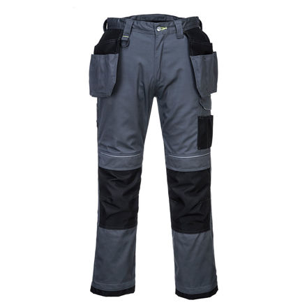 Picture of P/WEST URBAN WORK HOLSTER TROUSERS GR/BLK 36"