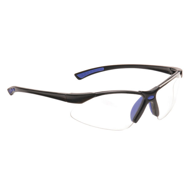 Picture of PORTWEST BOLD PRO SPECTACLE BLUE EN166