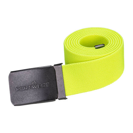 Picture of PORTWEST ELASTICATED WORK BELT YELLOW