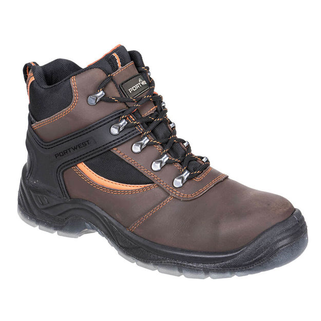 Picture of PORTWEST STEELITE MUSTANG BOOT BROWN (44) 10