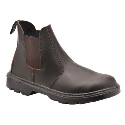 Picture of STEELITE  TROJAN DEALER SAFETY BOOT BROWN  43